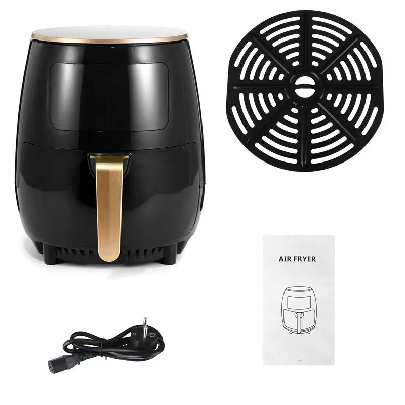 6L Air fryer Multi-functional intelligent touch screen oven Large capacity Electro mechanical deep fryer for home airfryer