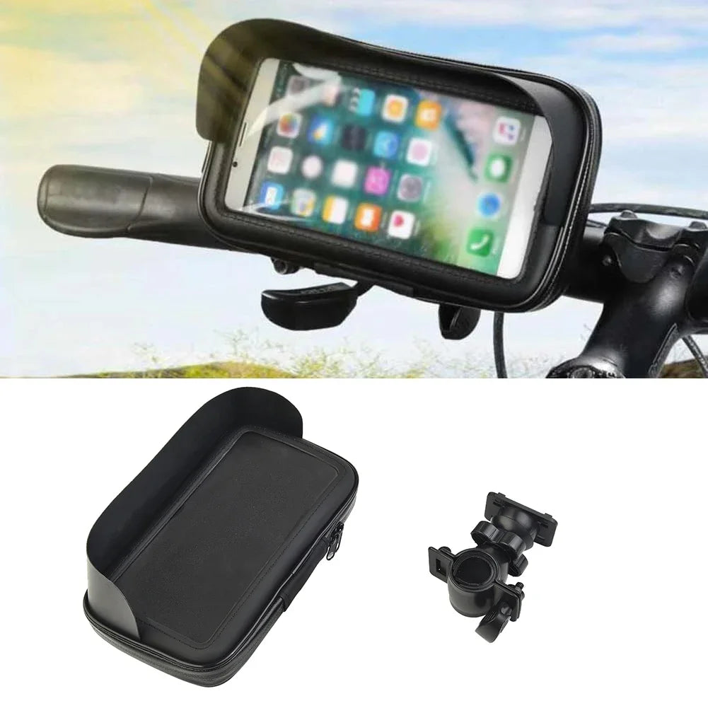 Accessories New Parts Practical Handlebar Holder Mount Kit Black Case Anti Shock Bag Bike For Mobile Phone GPS Mount