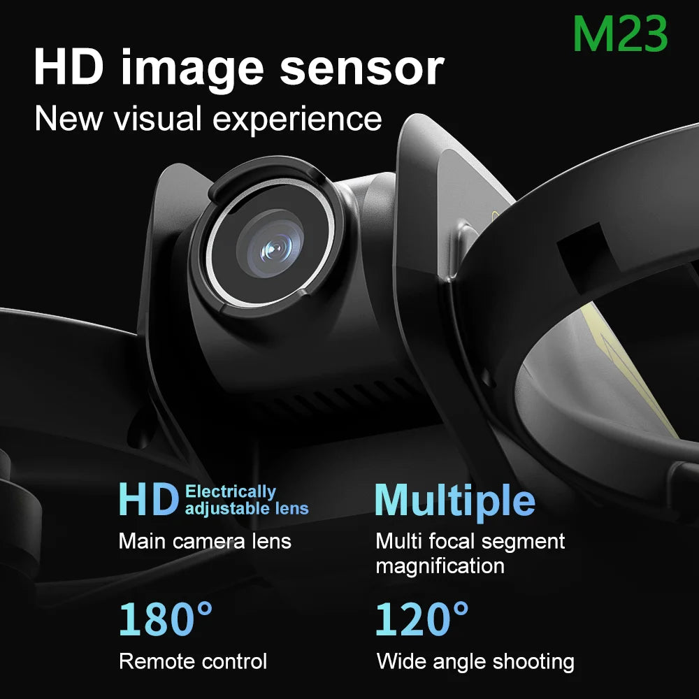 New 2025 M23 Drone Professional 4K Dual Lens with Screen Control 360 Degree Stunt Flip One-Button Take-off and Landing New