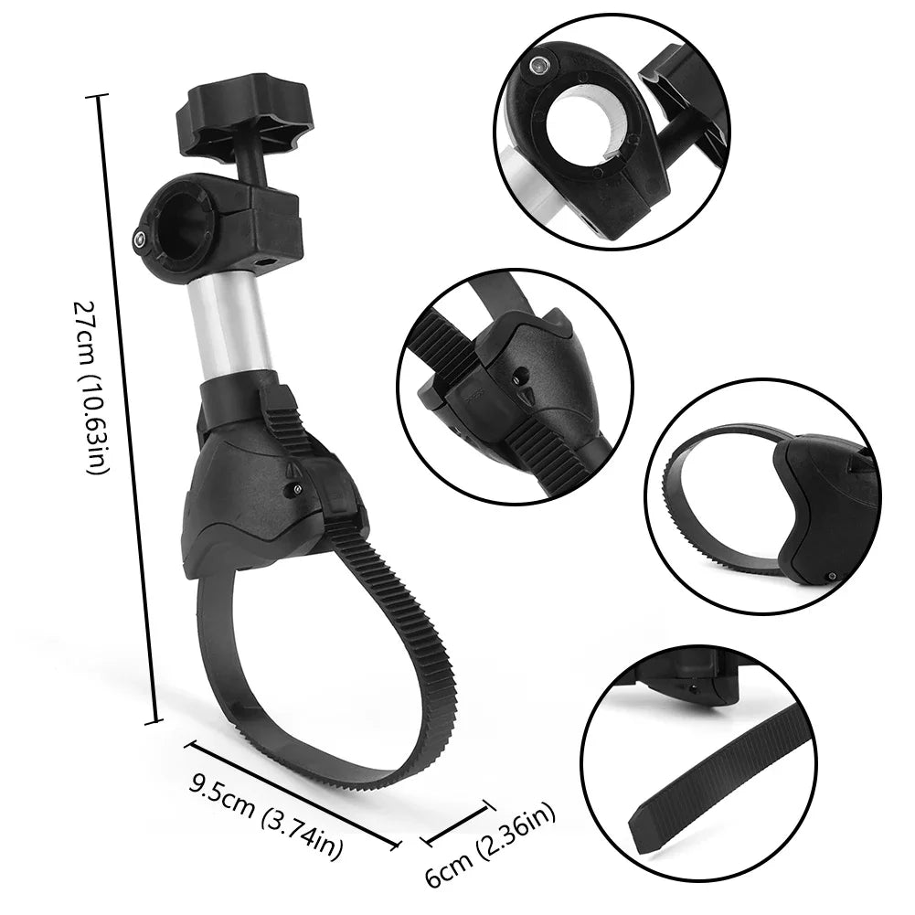 Bike Block RV Parts Accessories Bike Carrier Bicycle Carry Rack for Carry Bike Clamp Cycle Rack Arm Safety Strap Frame Holder