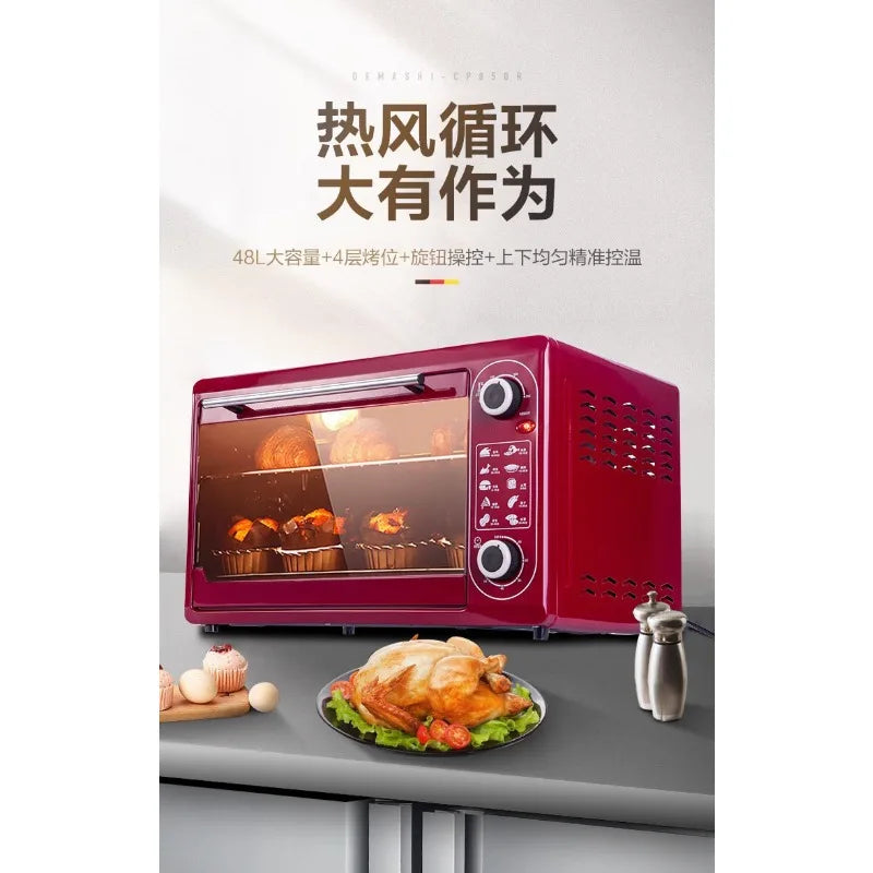 26 QT Extra Large Air Fryer, Convection Toaster Oven with French Doors, Stainless Steel