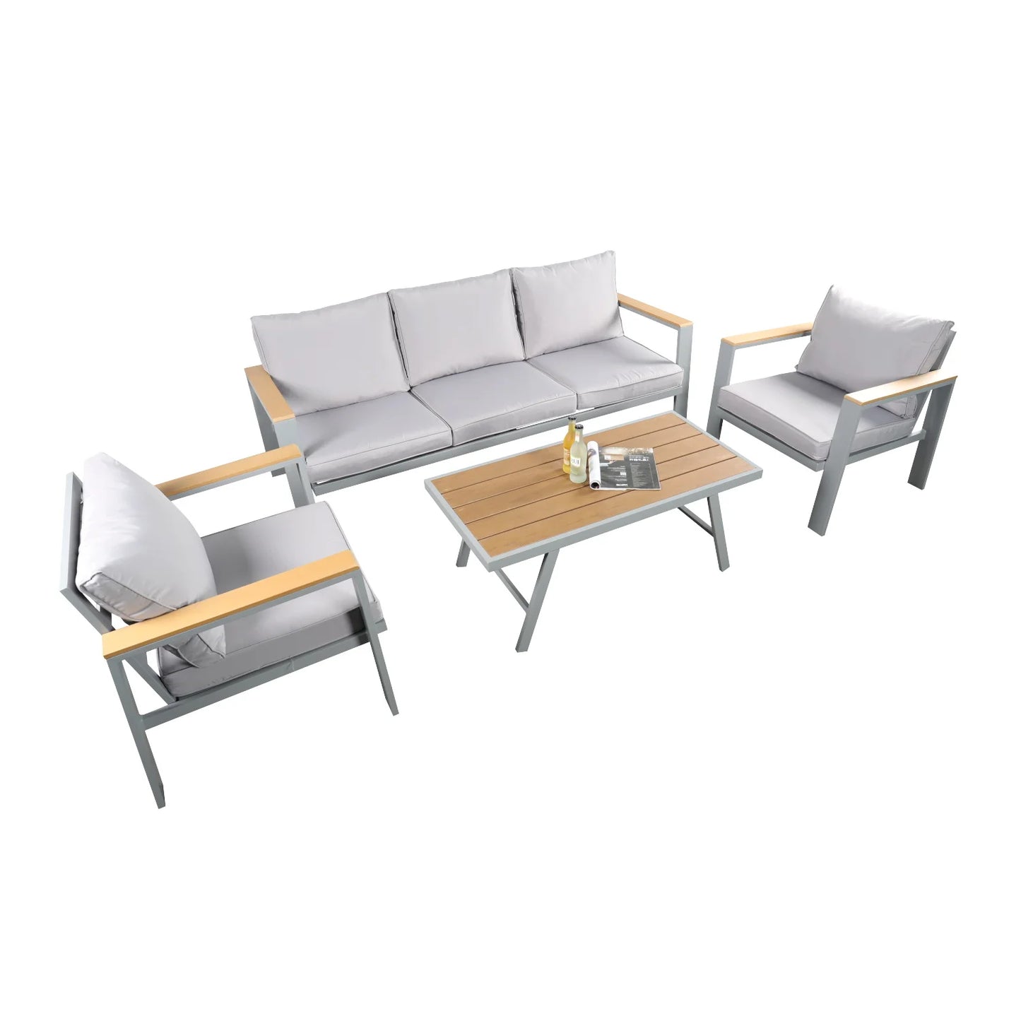 Outdoor garden furniture Aluminum sofa set Balcony furniture