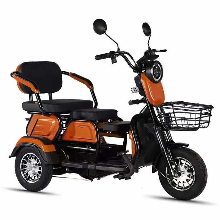 Wholesale with high aesthetic value Cute Adult Elderly Three wheeled Electric bike