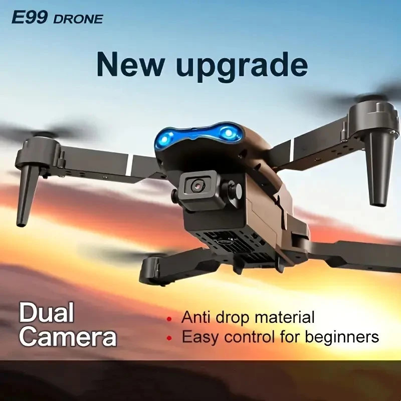 E99 drone is equipped with dual cameras, mobile application control, indoor flying toys, Halloween/Christmas/New Year gifts