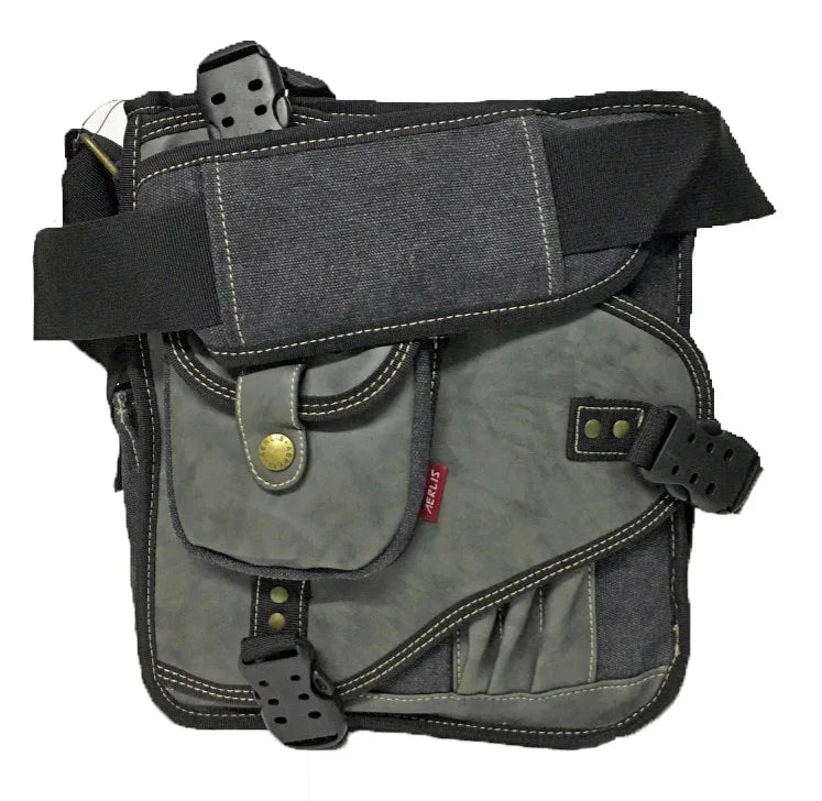 Man Messenger Shoulder Bag 2020 Canvas Business Casual Zipper Handbag Male Satchel Cross Body Bags Men bolsa crossbody bags sacs