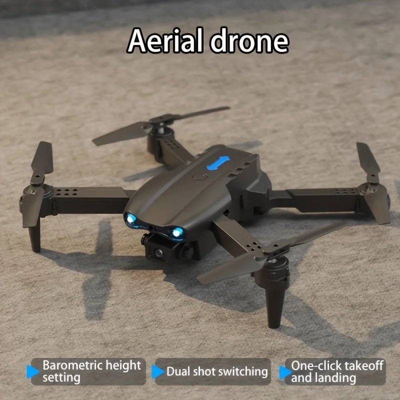 E99 drone is equipped with dual cameras, mobile application control, indoor flying toys, Halloween/Christmas/New Year gifts