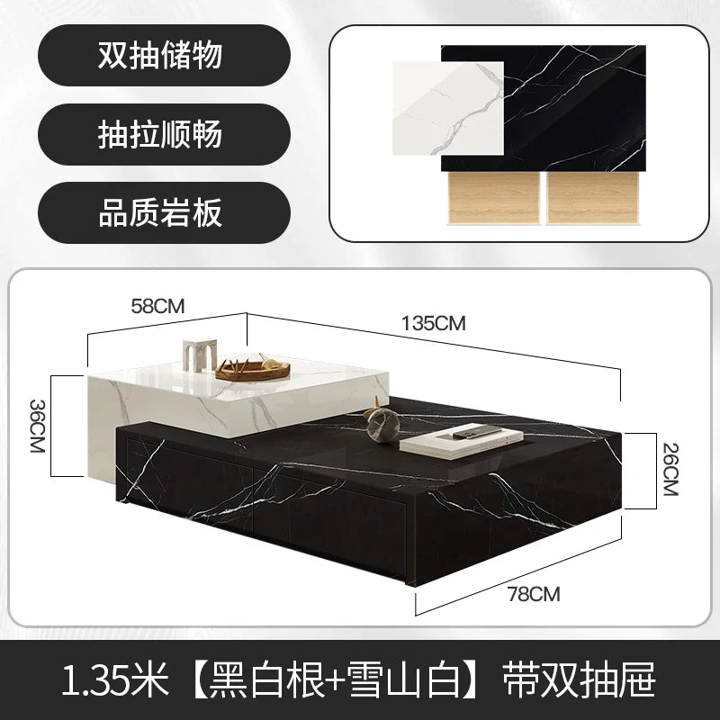 European Luxury Coffee Table Beauty Trendy Elegant Unique Coffee Tables Space Saving Mesa De Centro Sala Living Room Furniture