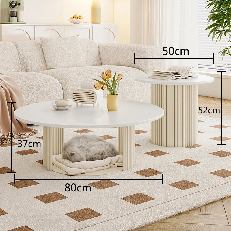 Tables Luxury Coffee Tables Round Modern Minimalist Premium Coffee Tables Rounddesign Glam Mesa Centro Salon Home Furniture