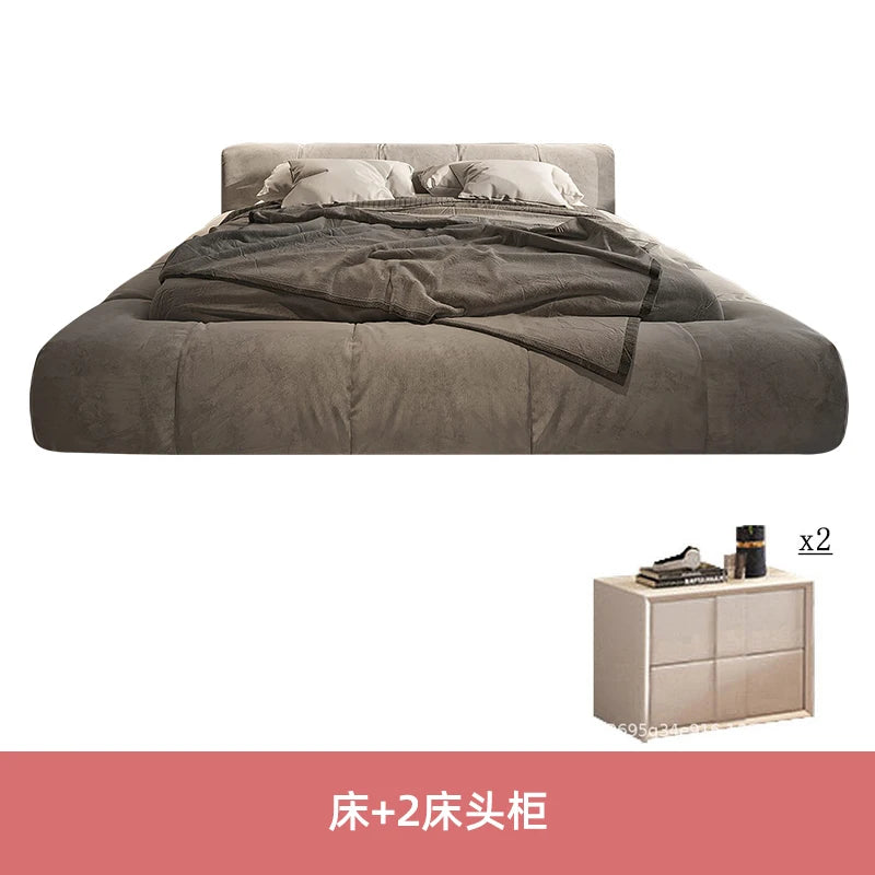 European Fashionable Bed Frame Confortable Ltalian Style Quality Wedding Bed Designer Create Twin Cama De Casal Beds Furniture