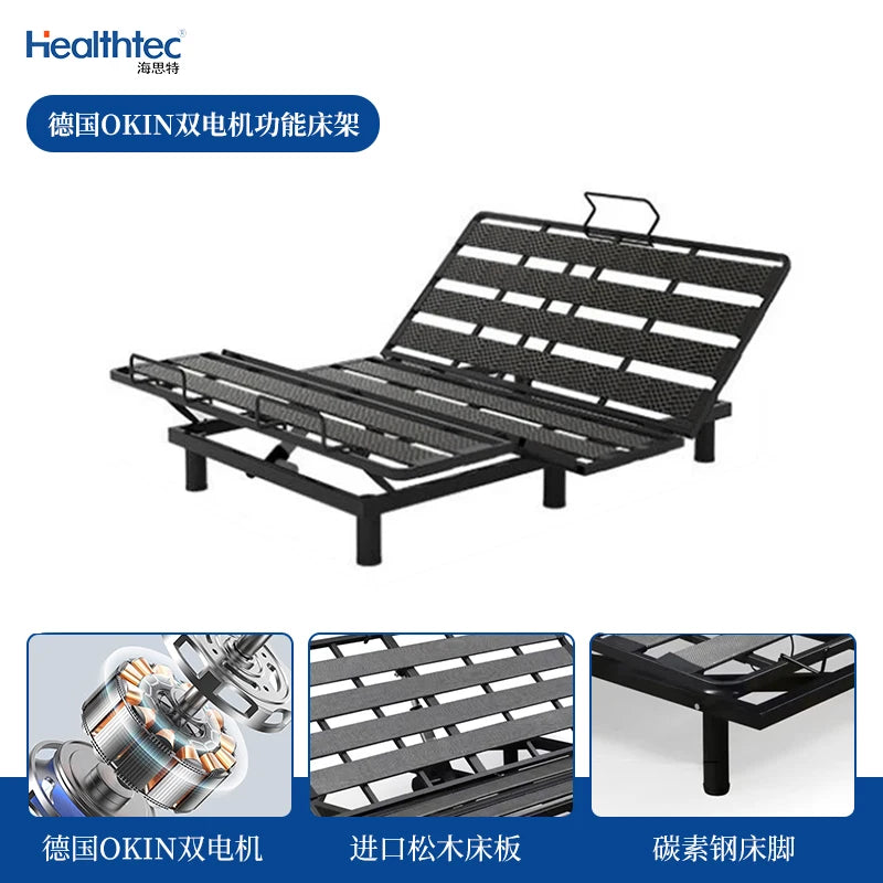 Bedroom Smart Bed Luxury Massage Modern Sofa Design Wooden Massage Bed Simple Sleeping Letto Matrimoniale Lounge Suite Furniture