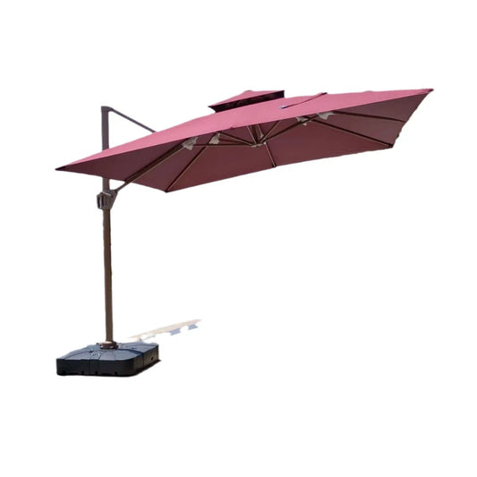 Outdoor Parasol Villa Balcony Garden Home Sunscreen Cafe Courtyard Outdoor Beach Leisure Roman Umbrella
