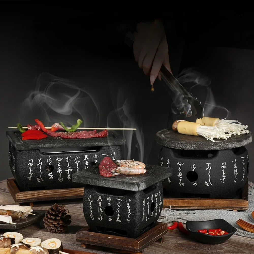 Bbq Grill Outdoors Barbecue Grill Furnace Stove Barbecue Portable Grill Outdoor Stove Save Space Charcoal Furnace High-capacity
