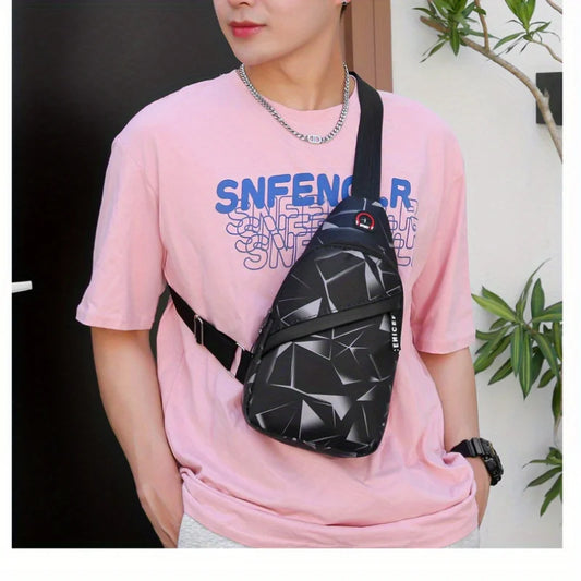 Men's Chest Bags Fashion Messenger Bag Lightweight Outdoor Sports Leisure Couple Backpack Shoulder Bag