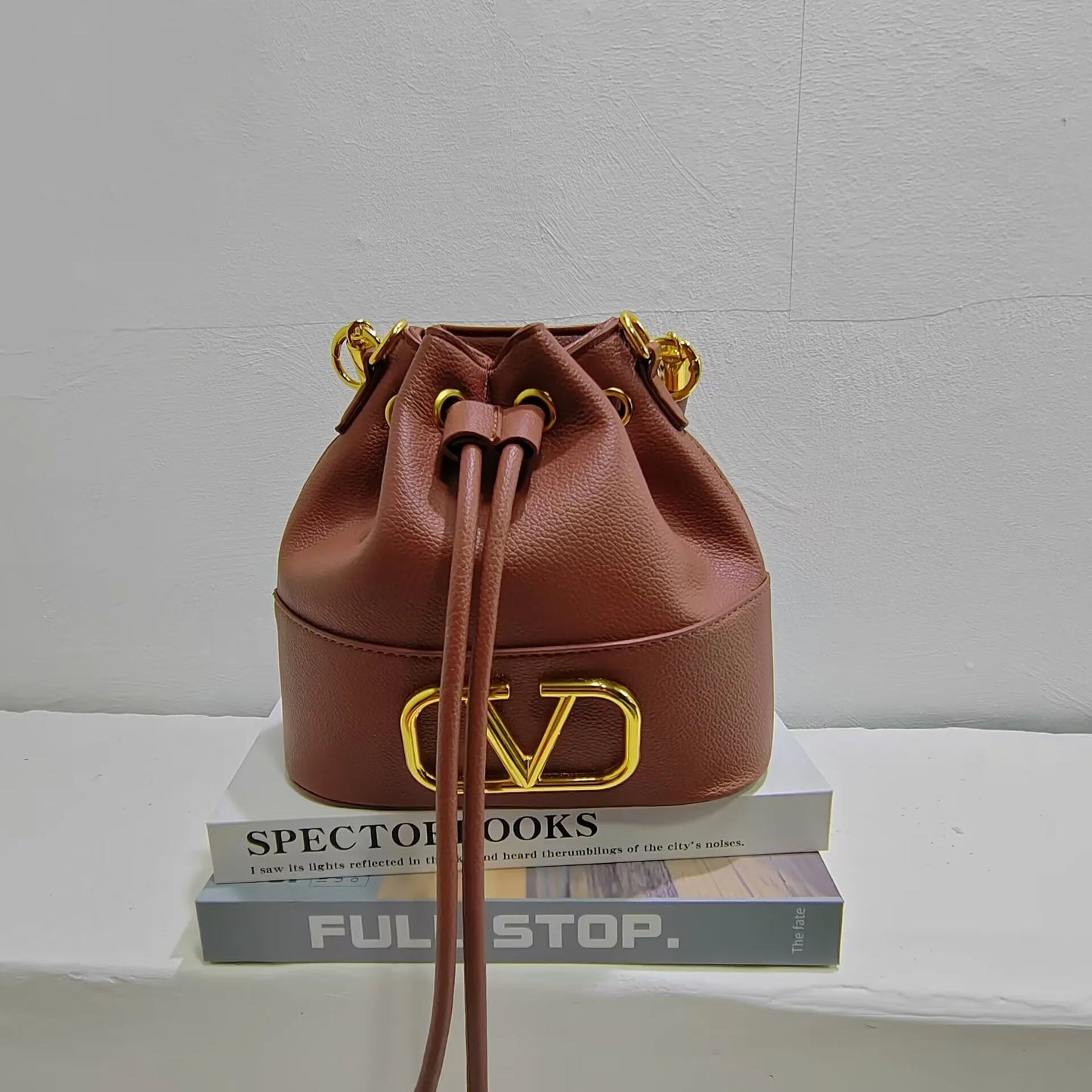 Women's Bucket Bag - Basket-style Fukubukuro,Soft Leather Minimalist, Fashionable Versatile,Shoulder Crossbody Handheld Stylish