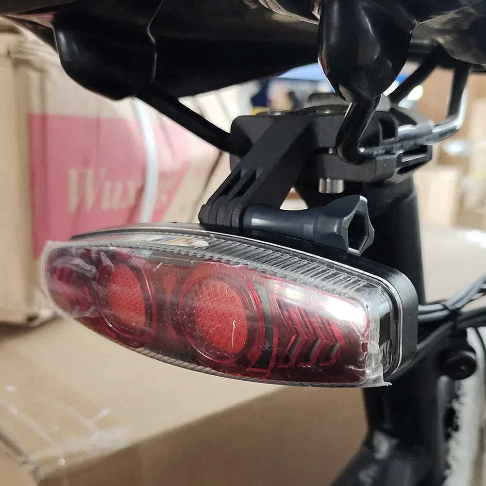 For EBike Taillight Mount Holder Electric Bicycle General Saddle Rear Light Mount Bracket Bike Parts Cycling Accessories