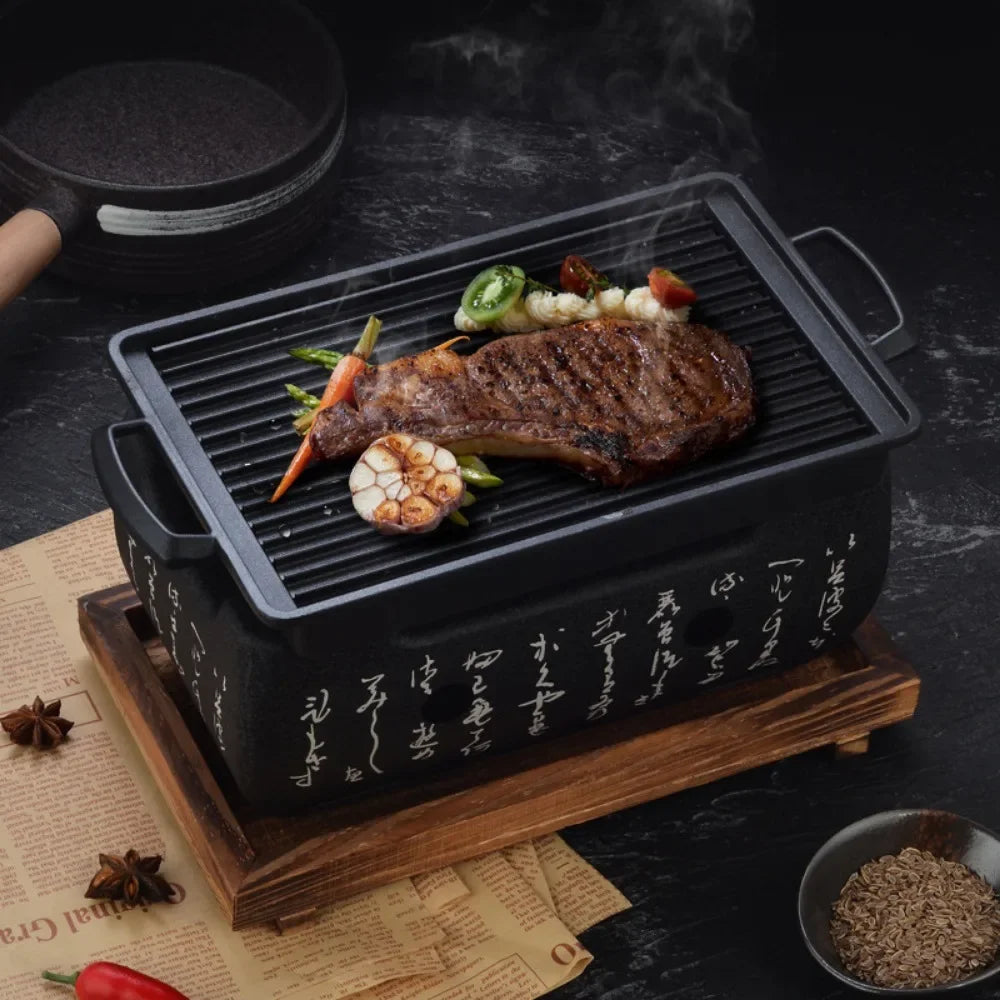 Bbq Grill Outdoors Barbecue Grill Furnace Stove Barbecue Portable Grill Outdoor Stove Save Space Charcoal Furnace High-capacity