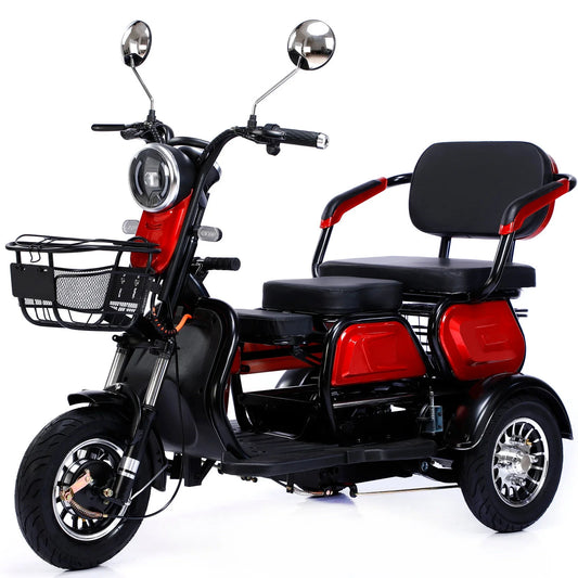 Wholesale with high aesthetic value Cute Adult Elderly Three wheeled Electric bike