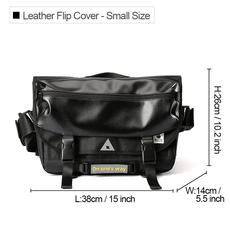 Men Crossbody Bag Casual Trendy Waterproof Large Capacity Lightweight Bags For Teenage Daily Life Shoulder Bags