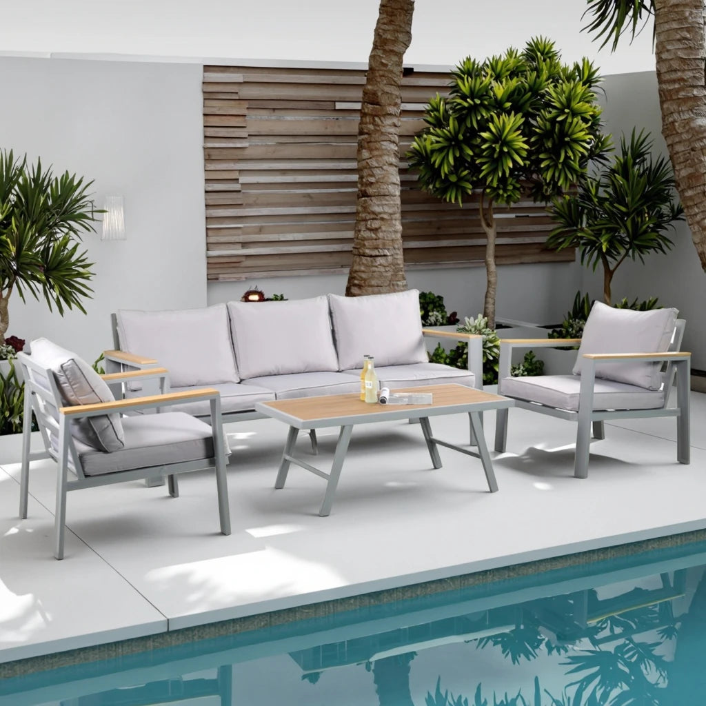 Outdoor garden furniture Aluminum sofa set Balcony furniture