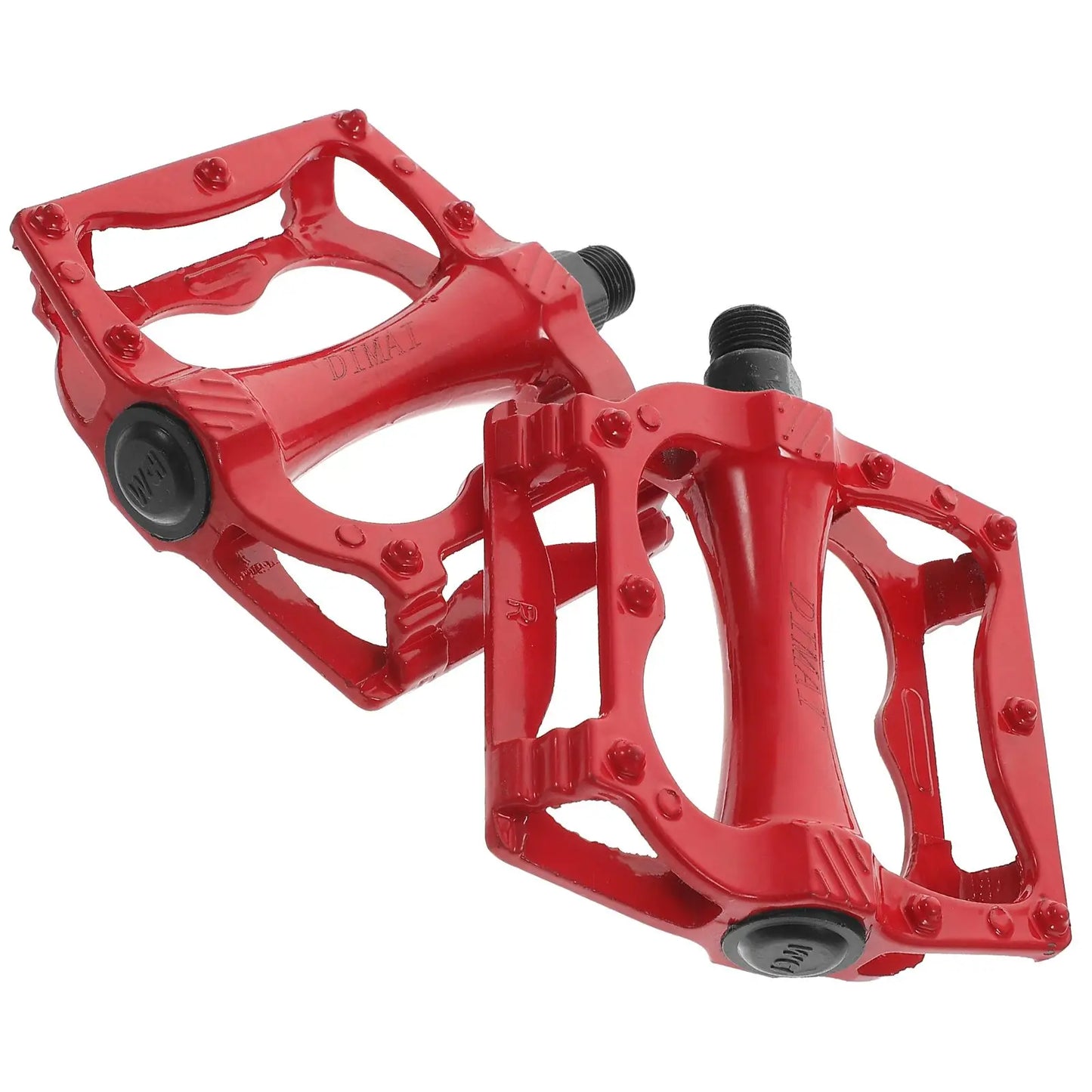 2 Pcs Aluminum Alloy Bike Pedal Accessories Widen Stable Bicycle Pedals Mountain Road Cycle Replacement Metal Pedal Parts Bike