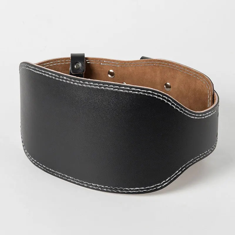 Squat Belt Professional Leather Fitness Belt Weightlifting Deadlift Fitness Waist Belt