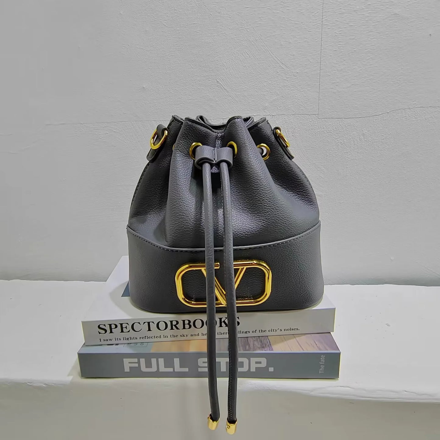 Women's Bucket Bag - Basket-style Fukubukuro,Soft Leather Minimalist, Fashionable Versatile,Shoulder Crossbody Handheld Stylish