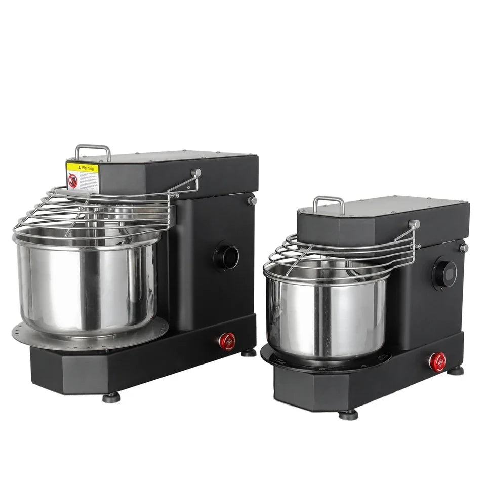 Mini Table Top Food Mixers 5L/10L/15L/12L Capacity 5kg/3kg Spiral Bread Dough Mixer Accessories for Bakery for Wheat Fruit Water