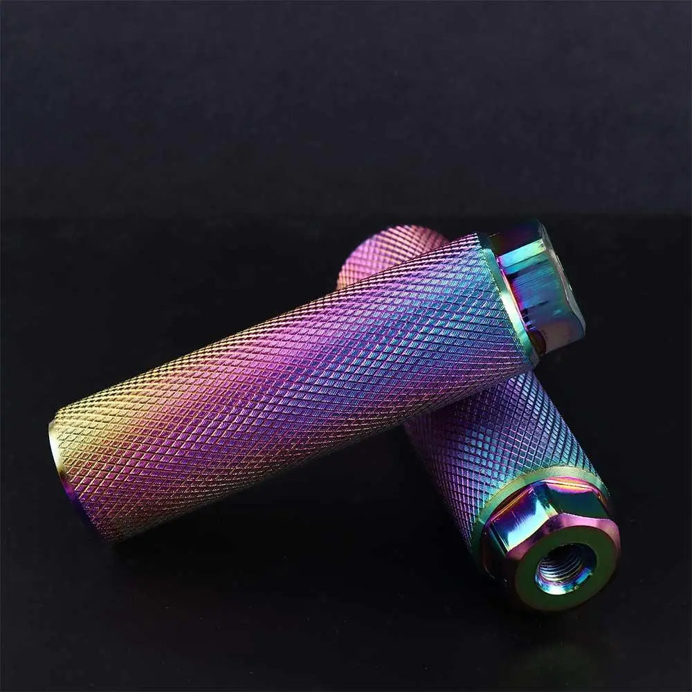 Accessories Mountain Bike 3/8'' Axle BMX Pegs Aluminum Alloy Bike Pegs Bicycle Pedals Cycling Stunt Pegs Bike Footrest Lever