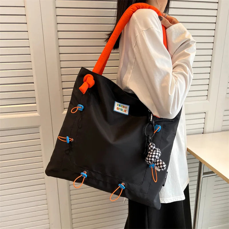 Hand Bags for Women Simple 2023 Autumn New Fashion Large Capacity Casual Simple Purses and Handbags Women Shoulder Bags