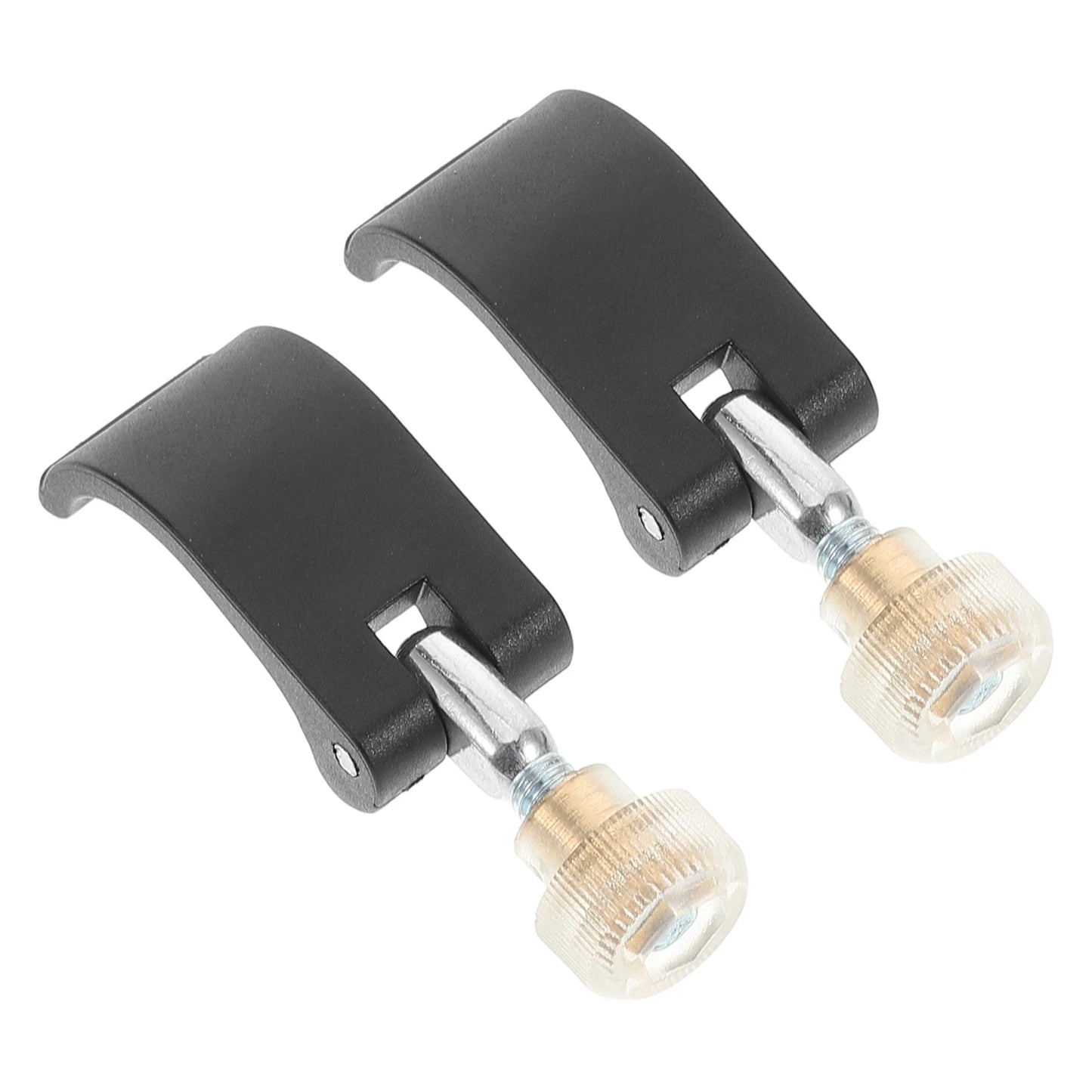 2 set Trekking Accessories External Locks Fastener Walking Stick Crutches Accessories Clips Hiking Backpacking Camping