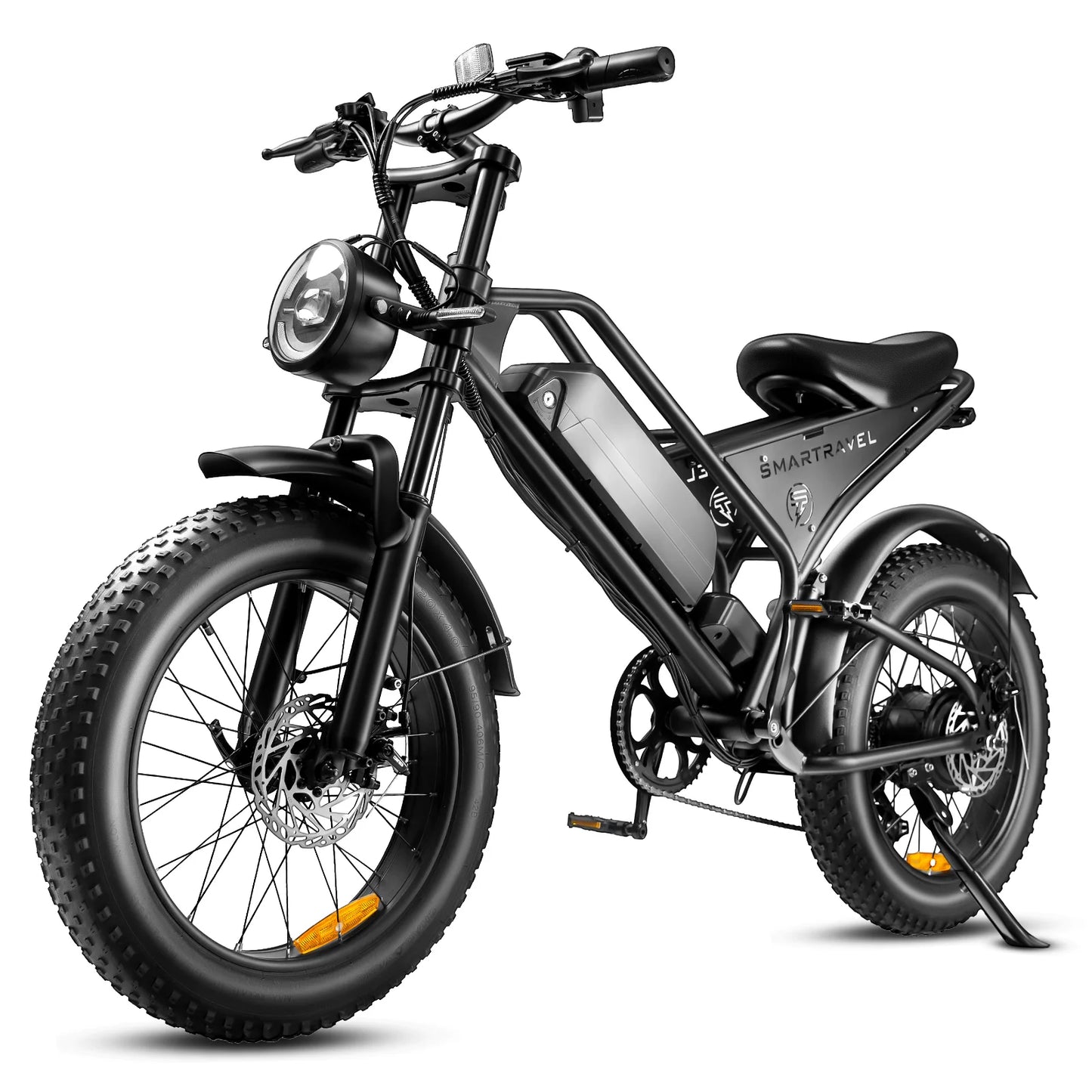 Mountain Electric bicycle 1000W Motor 48V15AH Lithium battery Motorcycle Style E-bicycle 20*4.0 Fat Tire Off-Road Electric Bike