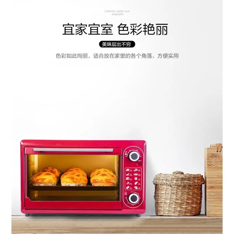 26 QT Extra Large Air Fryer, Convection Toaster Oven with French Doors, Stainless Steel