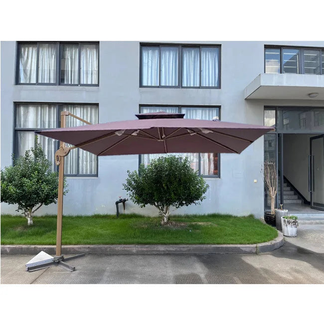 Outdoor Parasol Villa Balcony Garden Home Sunscreen Cafe Courtyard Outdoor Beach Leisure Roman Umbrella