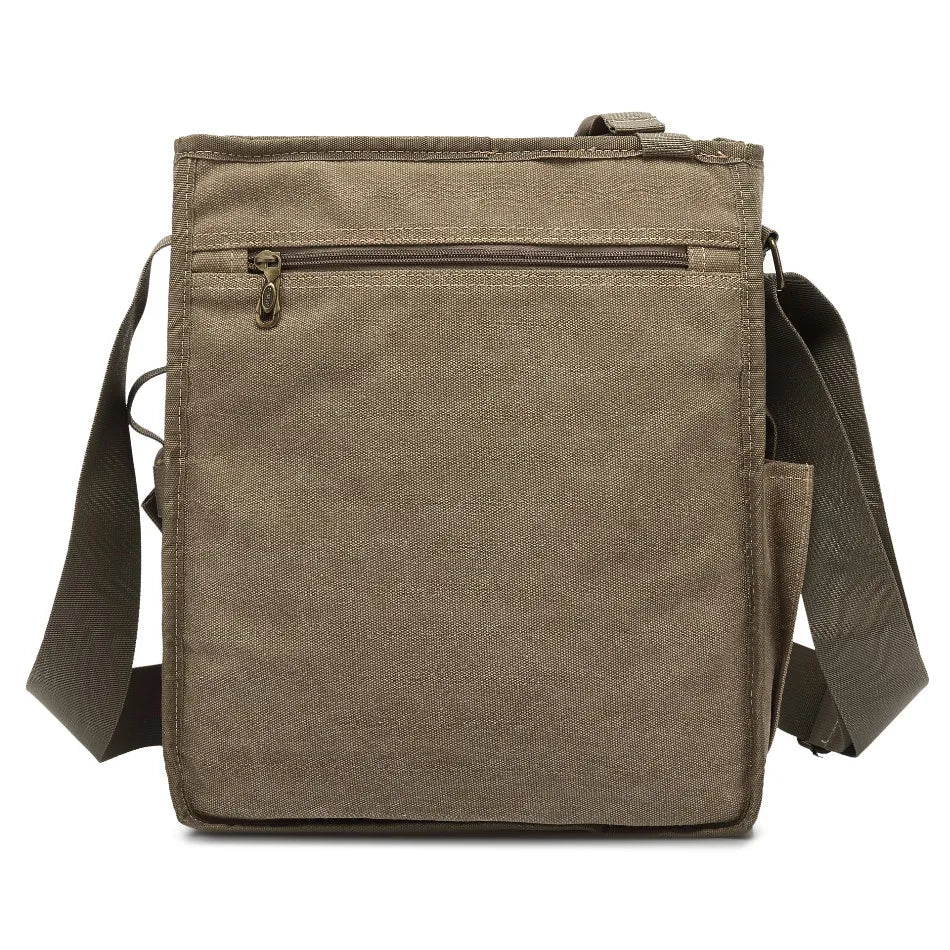 Man Messenger Shoulder Bag 2020 Canvas Business Casual Zipper Handbag Male Satchel Cross Body Bags Men bolsa crossbody bags sacs