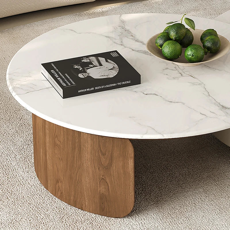 Aesthetic Luxury Coffee Table Modern Unique Trendy Round Coffee Tables Storage Mesa De Centro Sala Living Room Furniture