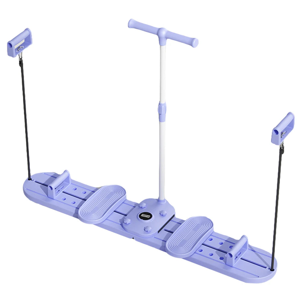 Fitness Ski Machine Foldable Ski Trainer Non Slip Pelvic & Hip Strengthener Pelvic Floor Muscle Exercise Equipment for Home Gym