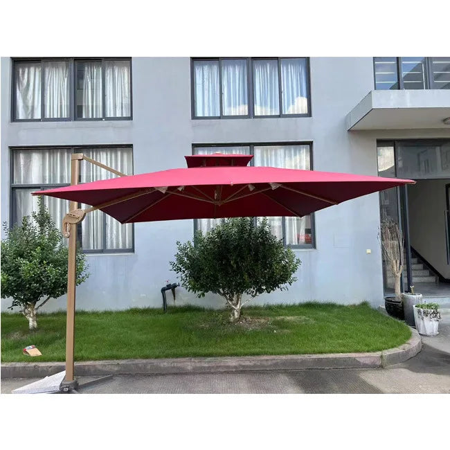Outdoor Parasol Villa Balcony Garden Home Sunscreen Cafe Courtyard Outdoor Beach Leisure Roman Umbrella