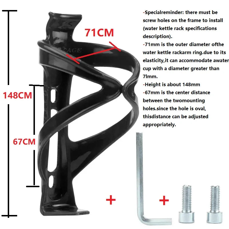 5-in-1 Cycling Accessories Kit: Bike Helmet, LED Tail Light, Bell, Water Bottle Cage, Tools Set for Mountain/Road Bicycle Safety