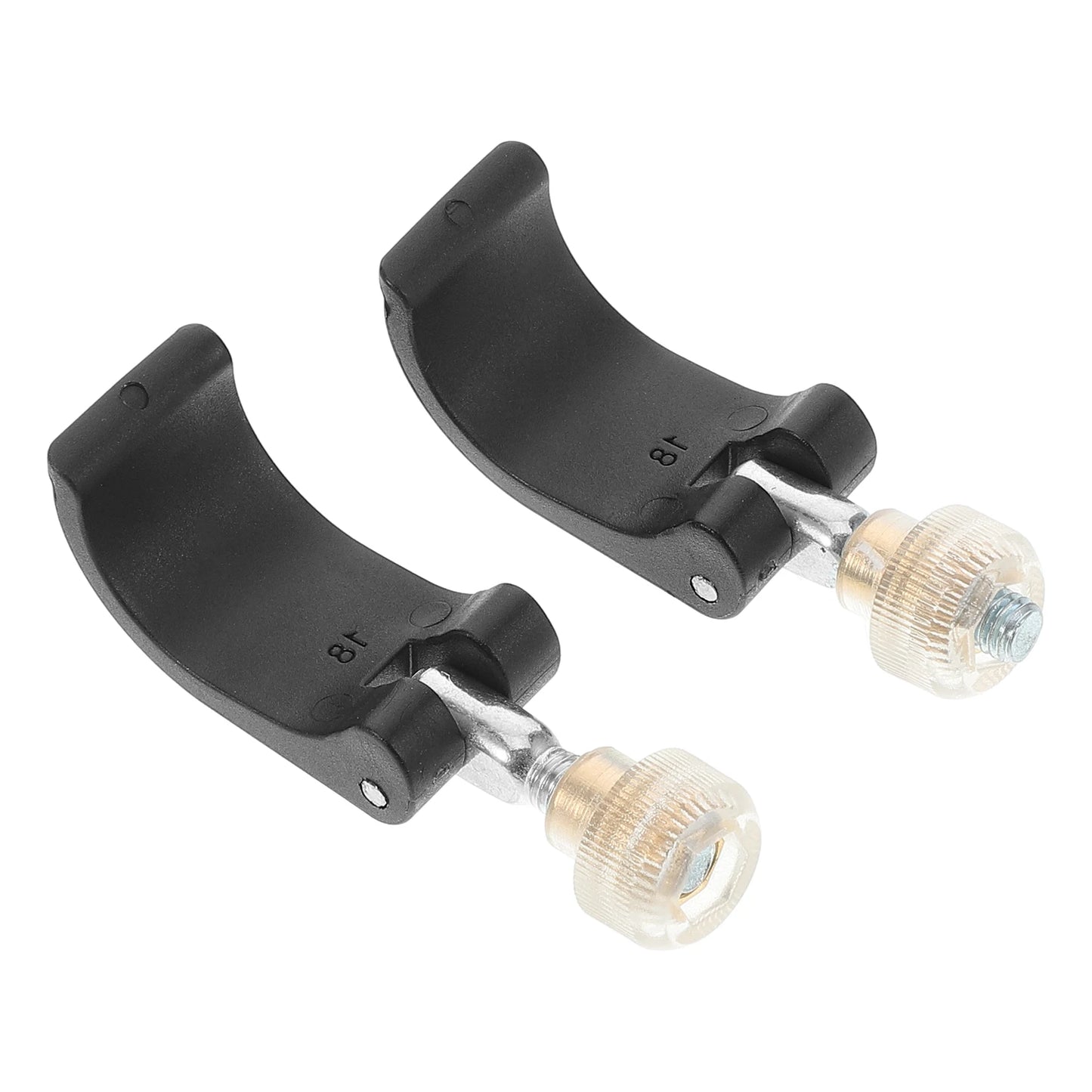 2 set Trekking Accessories External Locks Fastener Walking Stick Crutches Accessories Clips Hiking Backpacking Camping