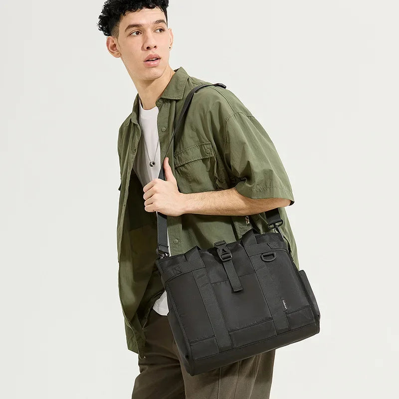 Men's Oxford Messenger Bag Designer Function Handbag Men Sling Satchel bag Shoulder Crossbody bags for Men bolso hombre сумка 가방