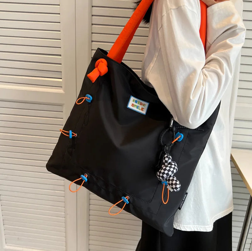 Hand Bags for Women Simple 2023 Autumn New Fashion Large Capacity Casual Simple Purses and Handbags Women Shoulder Bags