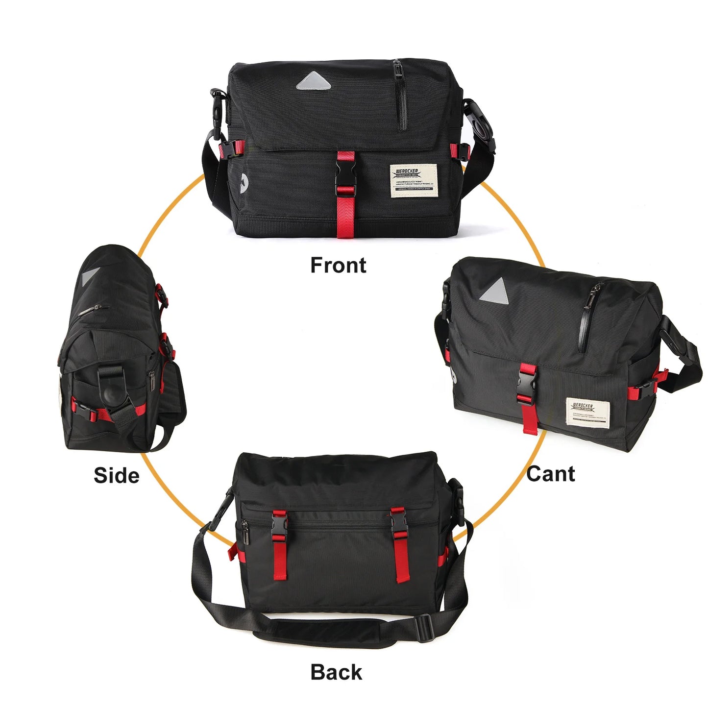 Men's Shoulder Bag Casual Waist Bag Phone Money Chest Bag Messenger Bag Cycling School Fanny Packs Mailman Bags Bolsa Masculina