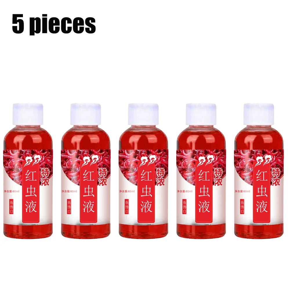 5 Or 1 Pcs Liquid Fish Bait Fishing Equipment Fishing Accessories Artificial Bait Fishing Supplies Fishing Lure Fishing Gear