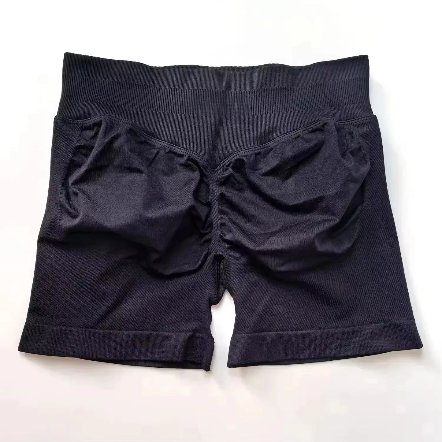 Fitness Ladies European and American Sharks Hip Lifting Tight Fitting Three Part Fitness Yoga Running Hip Revealing Shorts