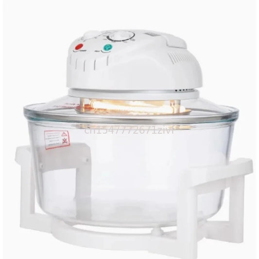 Glass Air Fryer 220 Volts / 110 Volts - Household Type - Large Capacity for Making French Fries and Other Fried Foods