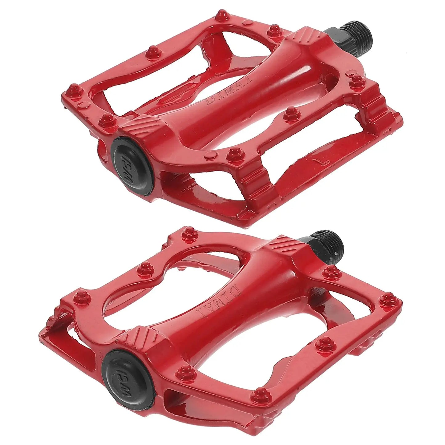 2 Pcs Aluminum Alloy Bike Pedal Accessories Widen Stable Bicycle Pedals Mountain Road Cycle Replacement Metal Pedal Parts Bike