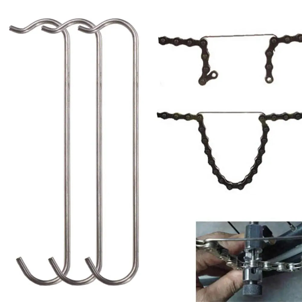 Bike Accessories Bike Chain Tool Bike Chain Device Aid Accessories Bicycle Chain Hook Connecting Accessories Bike Repair Tool
