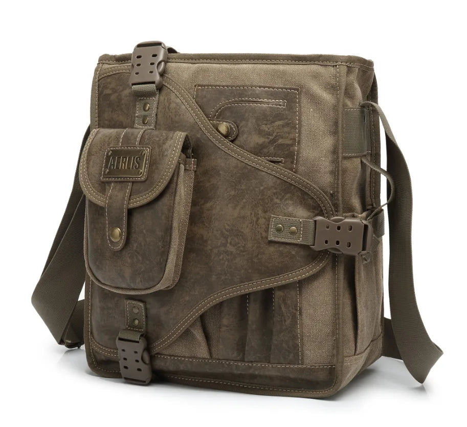 Man Messenger Shoulder Bag 2020 Canvas Business Casual Zipper Handbag Male Satchel Cross Body Bags Men bolsa crossbody bags sacs