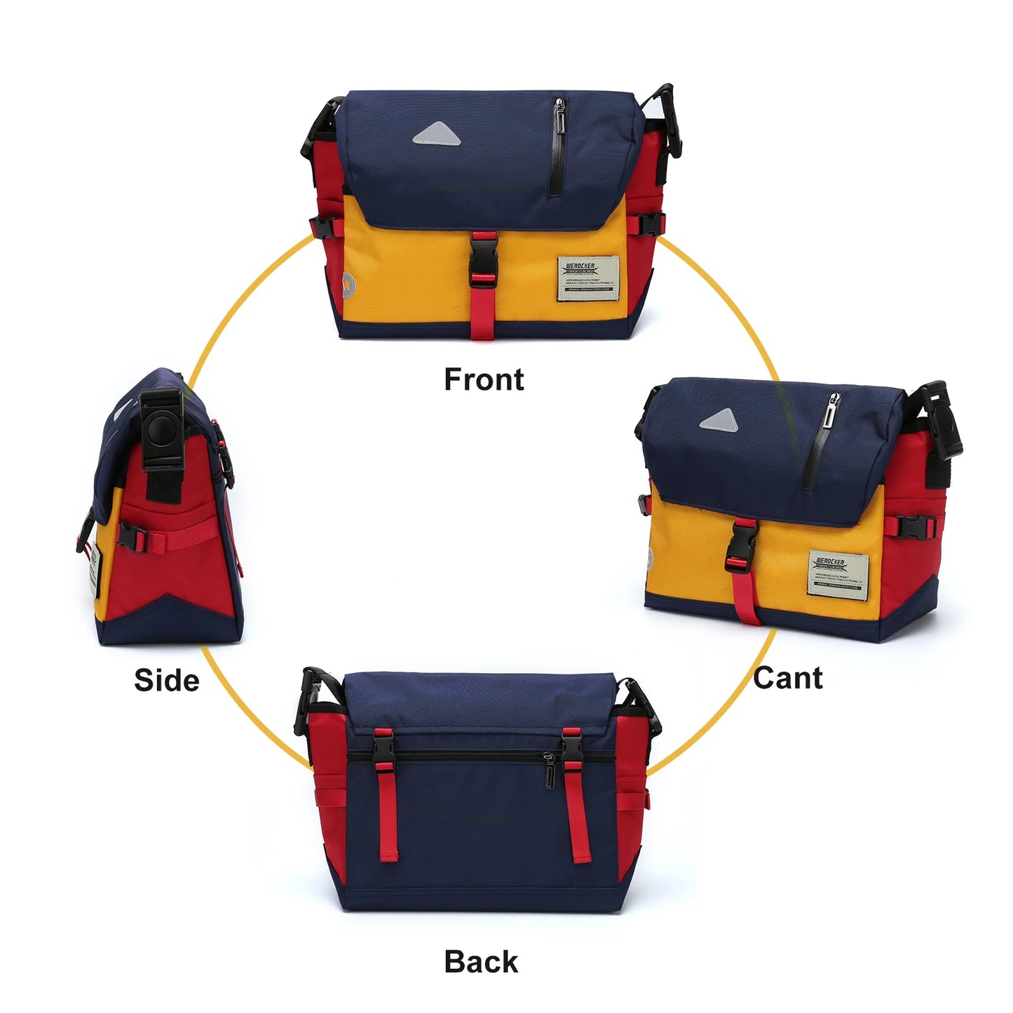 Men's Shoulder Bag Casual Waist Bag Phone Money Chest Bag Messenger Bag Cycling School Fanny Packs Mailman Bags Bolsa Masculina