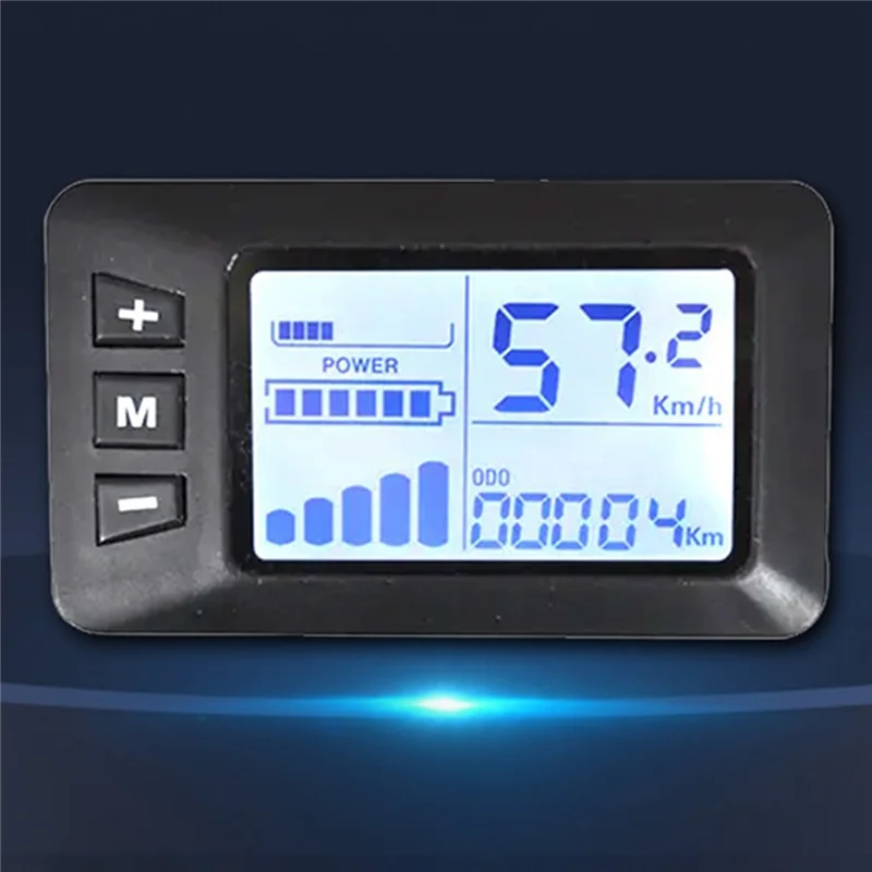 Electric Bike Ebike Accessories Controller G51 LCD Display 5Pin Electric Scooter Accelerator Waterproof Connector